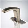 Fontana Commercial Contemporary Brushed Nickel Bathroom Automatic Sensor Faucet